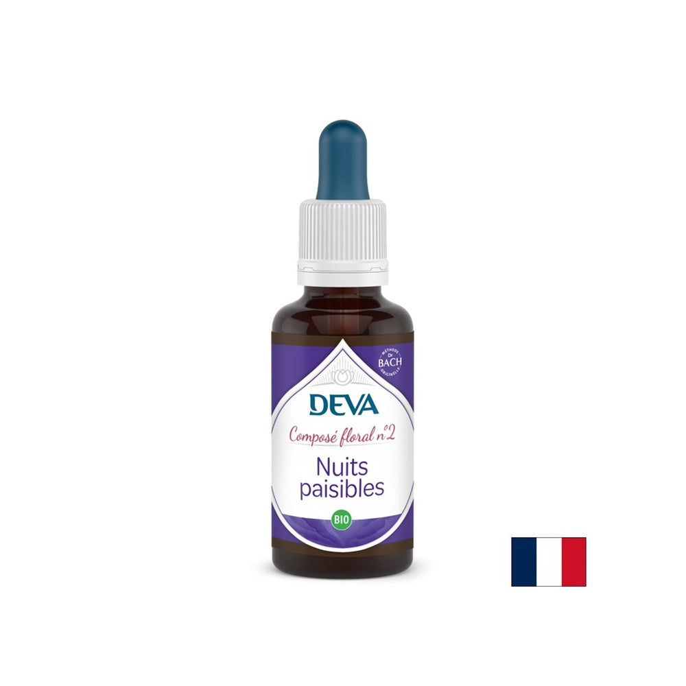 Nuits paisibles, la méthode bach baisse n ° 2, 30 ml