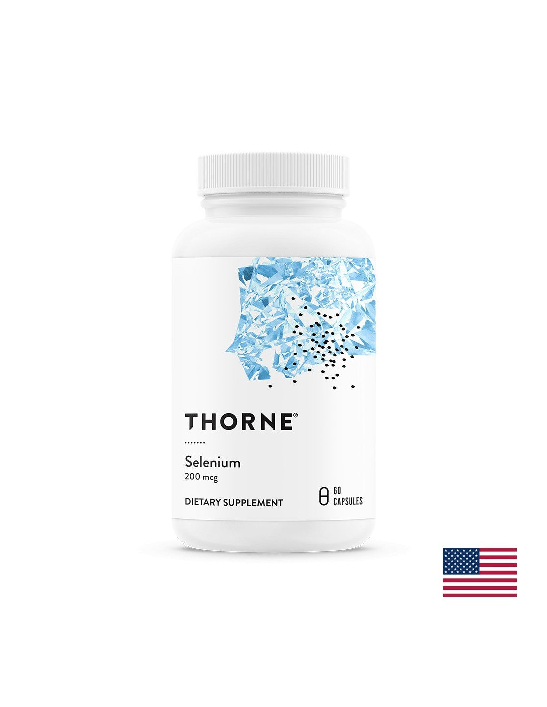 Thyroid - Selenium (L-Methionine), 200 µg x 60 capsules Thorne - Nutra Best Europe