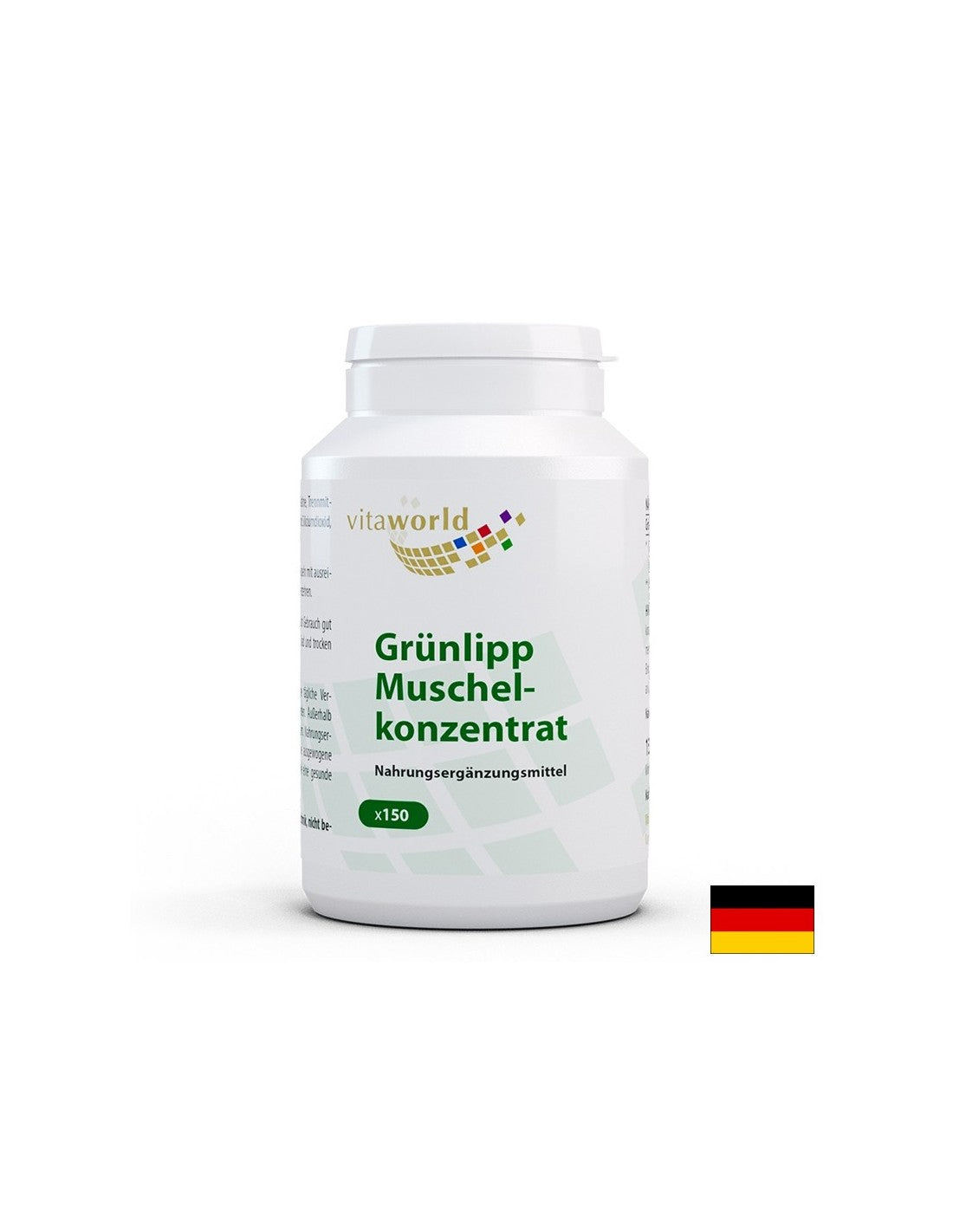 Joints - palourde aux lèvres vertes, 150 capsules