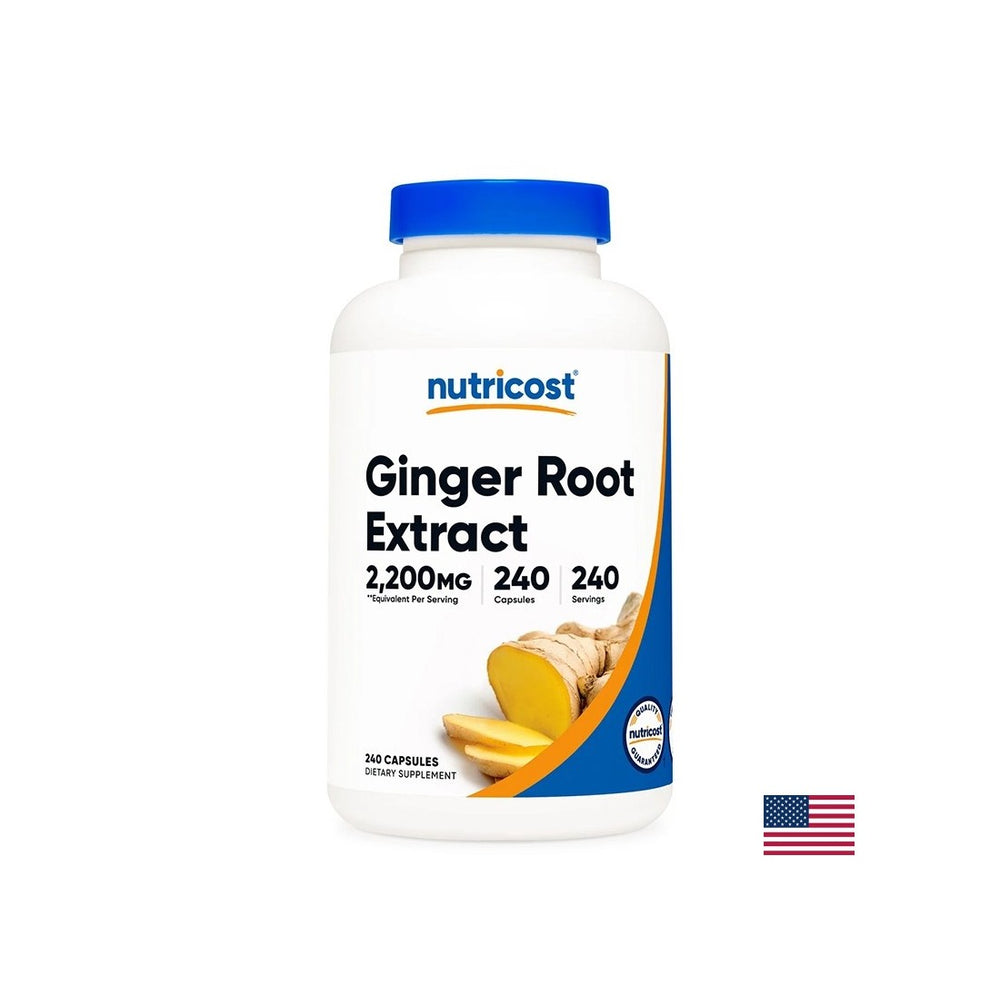 Santé gastro-intestinale - Ginger (racine), 550 mg x 240 capsules