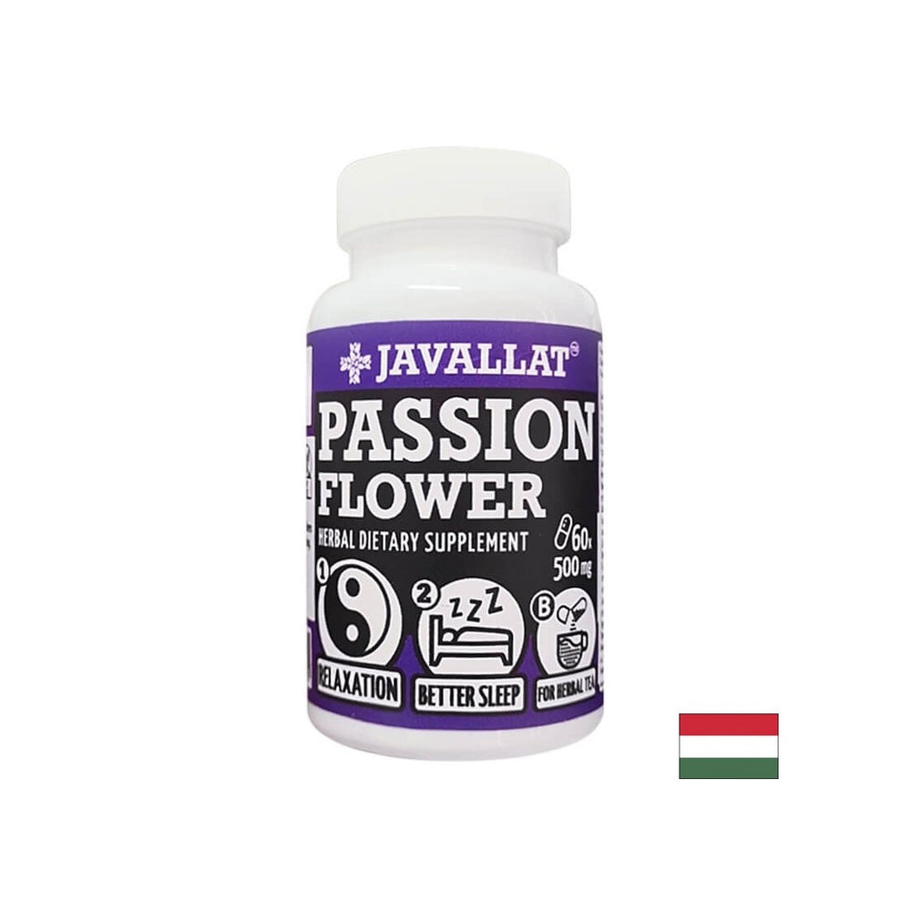 Stress et insomnie - Passionflower, 500 mg x 60 capsules