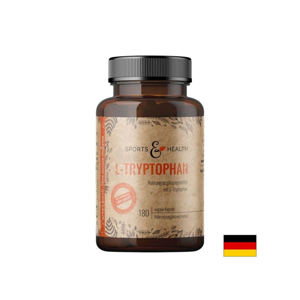 Stress et bonne humeur - L-tryptophane, 500 mg x 180 capsules