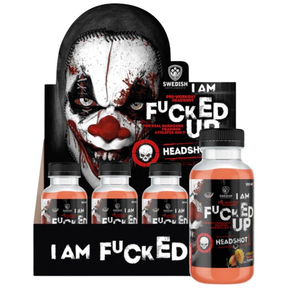 Je suis F # cked up headshot - 16 x 100 ml