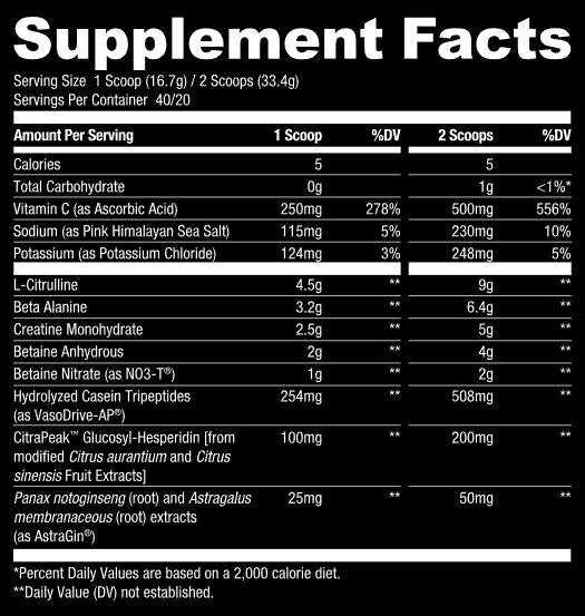 Pump Daddy Pre-Workout v2 - 652 grammes