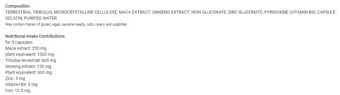 Iron | Booster Testo - 90 capsules