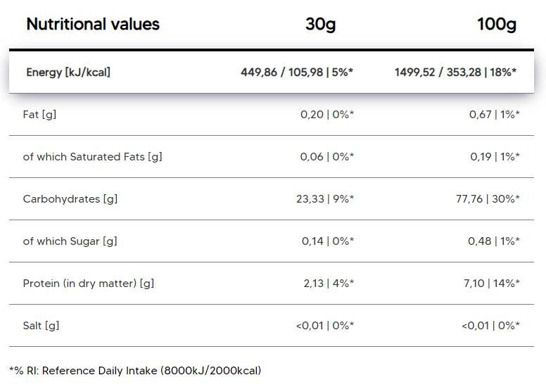 Crème de riz | Glucides complexes - 1200 grammes