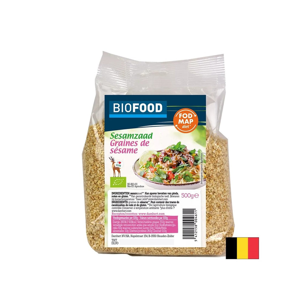 Graines de sésame (non tamisées), bio, 500 g