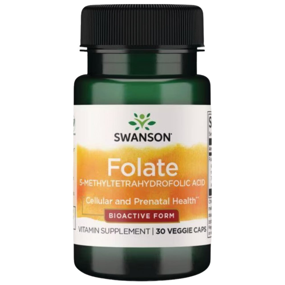 Folate 5-méthyltétrahydrofolic Acid 680 MCG - 30 capsules