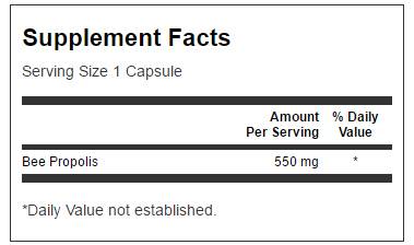 Abeille propolis 550 mg - 60 capsules