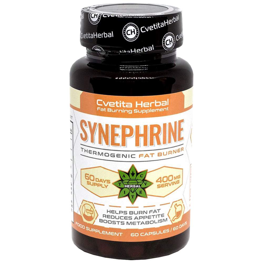 Synéphrine - Extrait d'orange amer 400 mg - 60 capsules