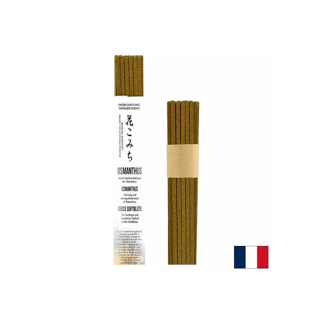 Bâtons d'encens pour brûler avec l'odeur des fleurs blanches (Osmanthus), 35 pièces