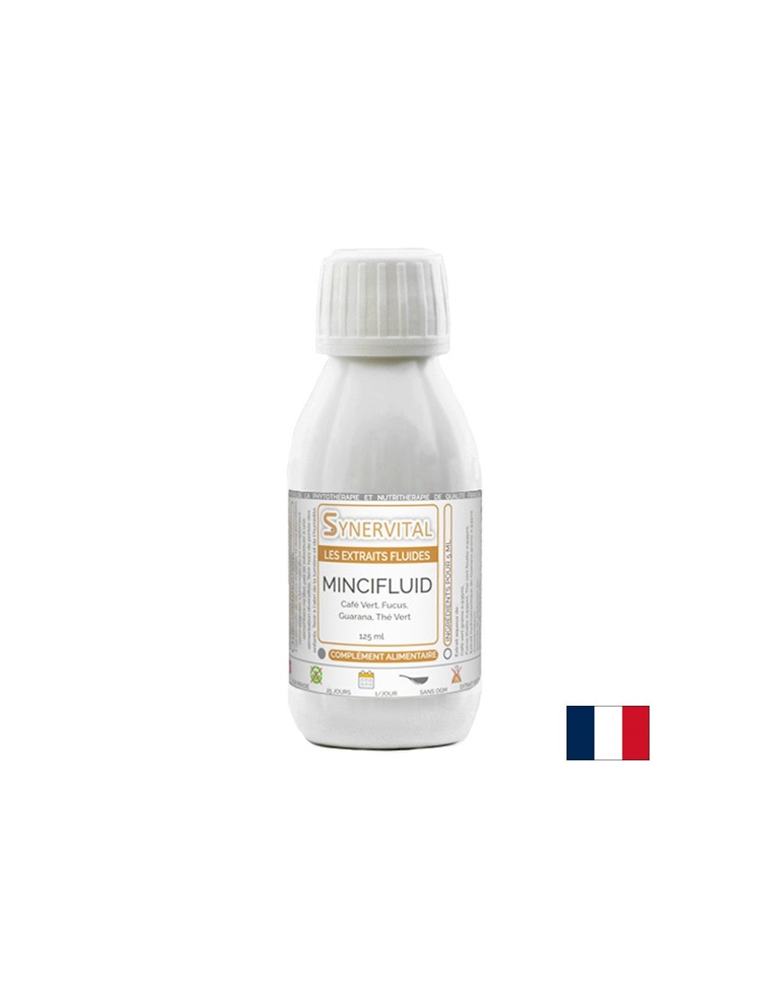 Concentré de plantes liquides pour la perte de poids Mincifluid, 125 ml