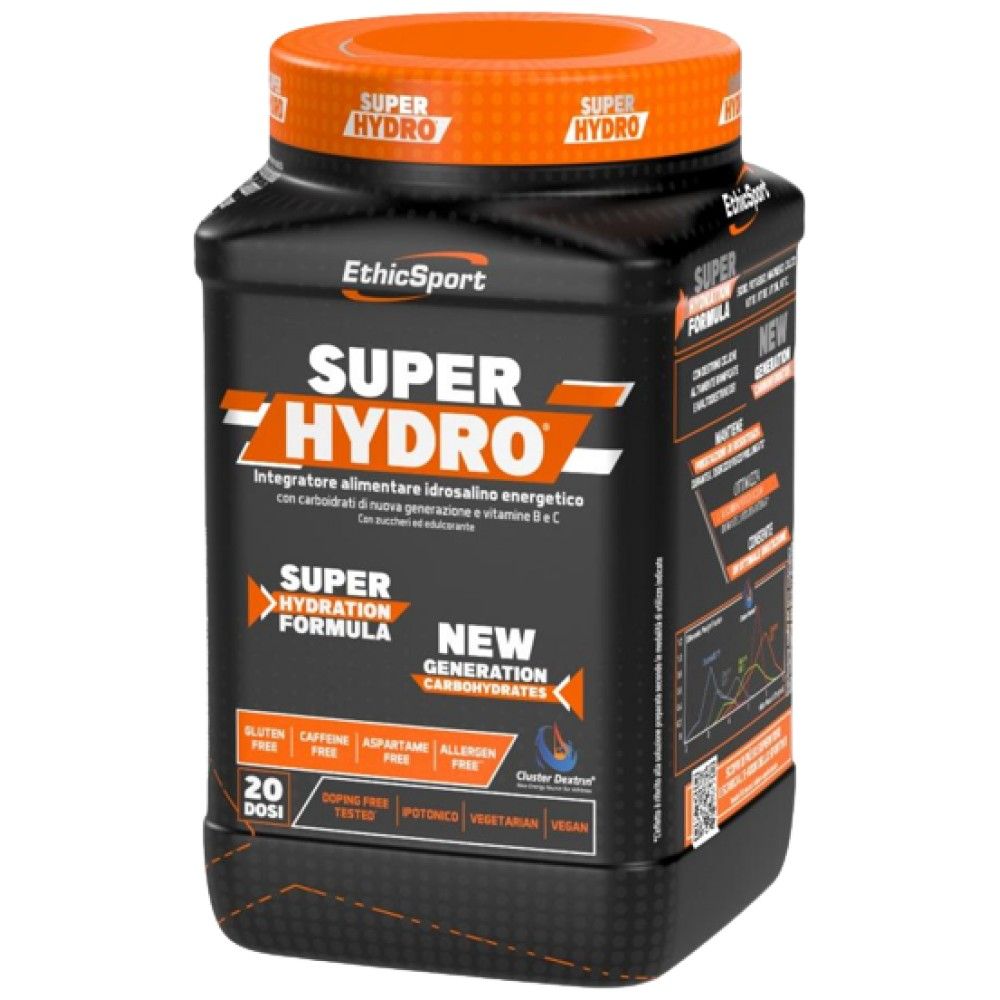 Super Hydro | Électrolytes et glucides - 500 grammes