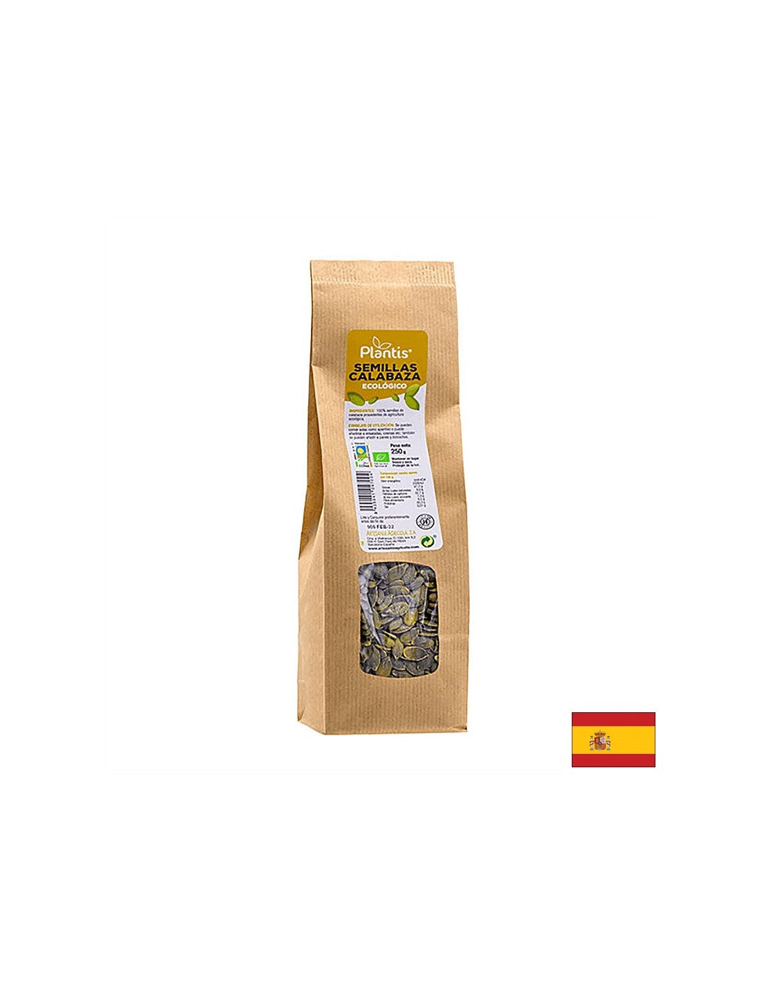 Graines de citrouille (cru) - Plantis®, bio, 250 g