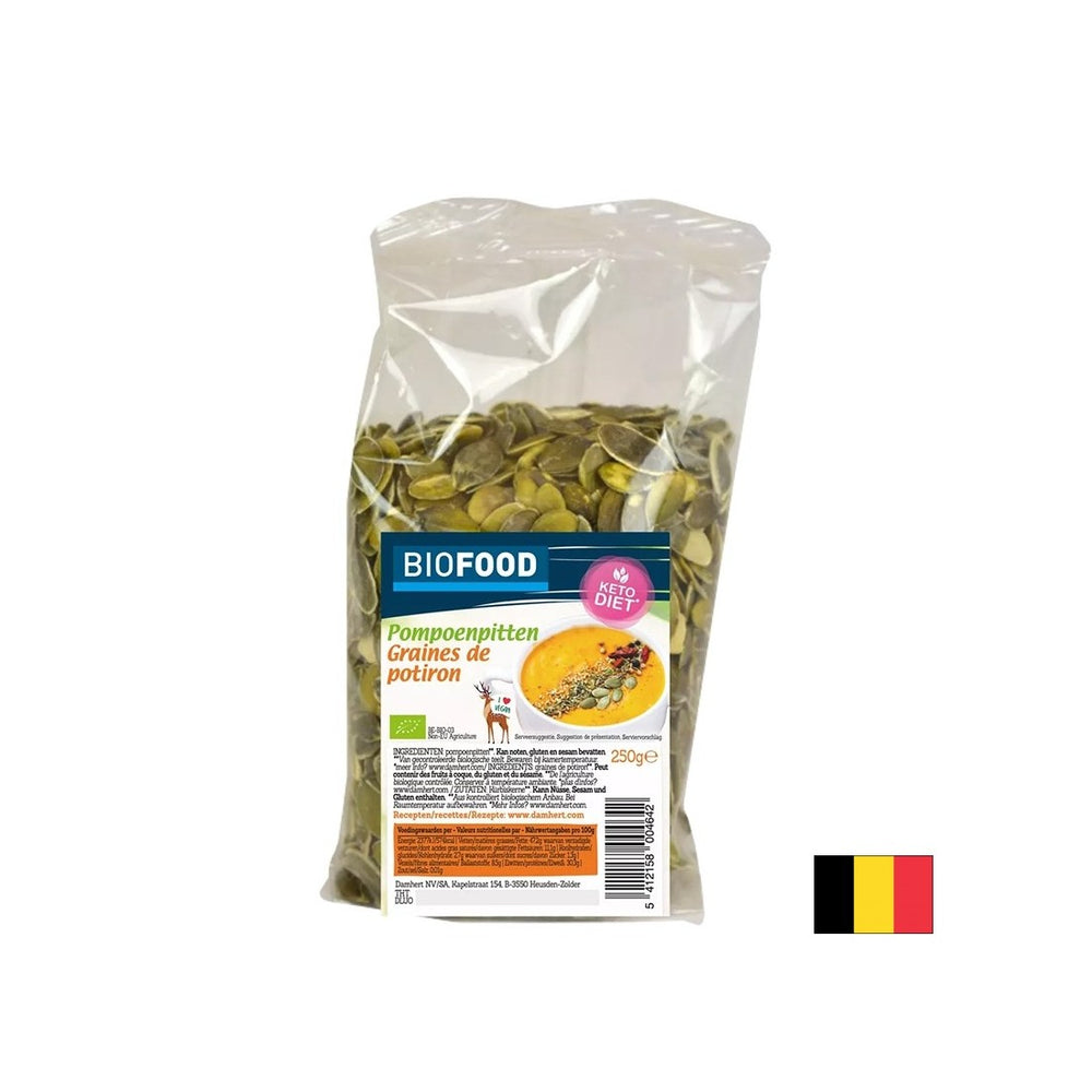 Graines de citrouille biologiques, 250 g