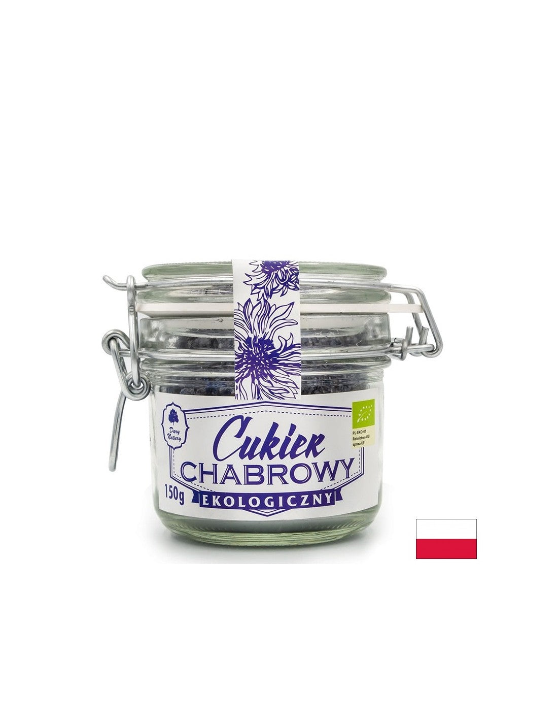 Sucre de canne avec floraison - bio, 150 g