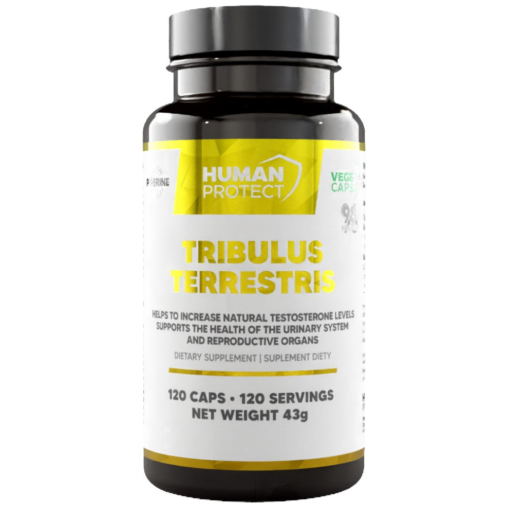 Tribulus terrestris 204 mg | avec 98% de saponines - 120 capsules