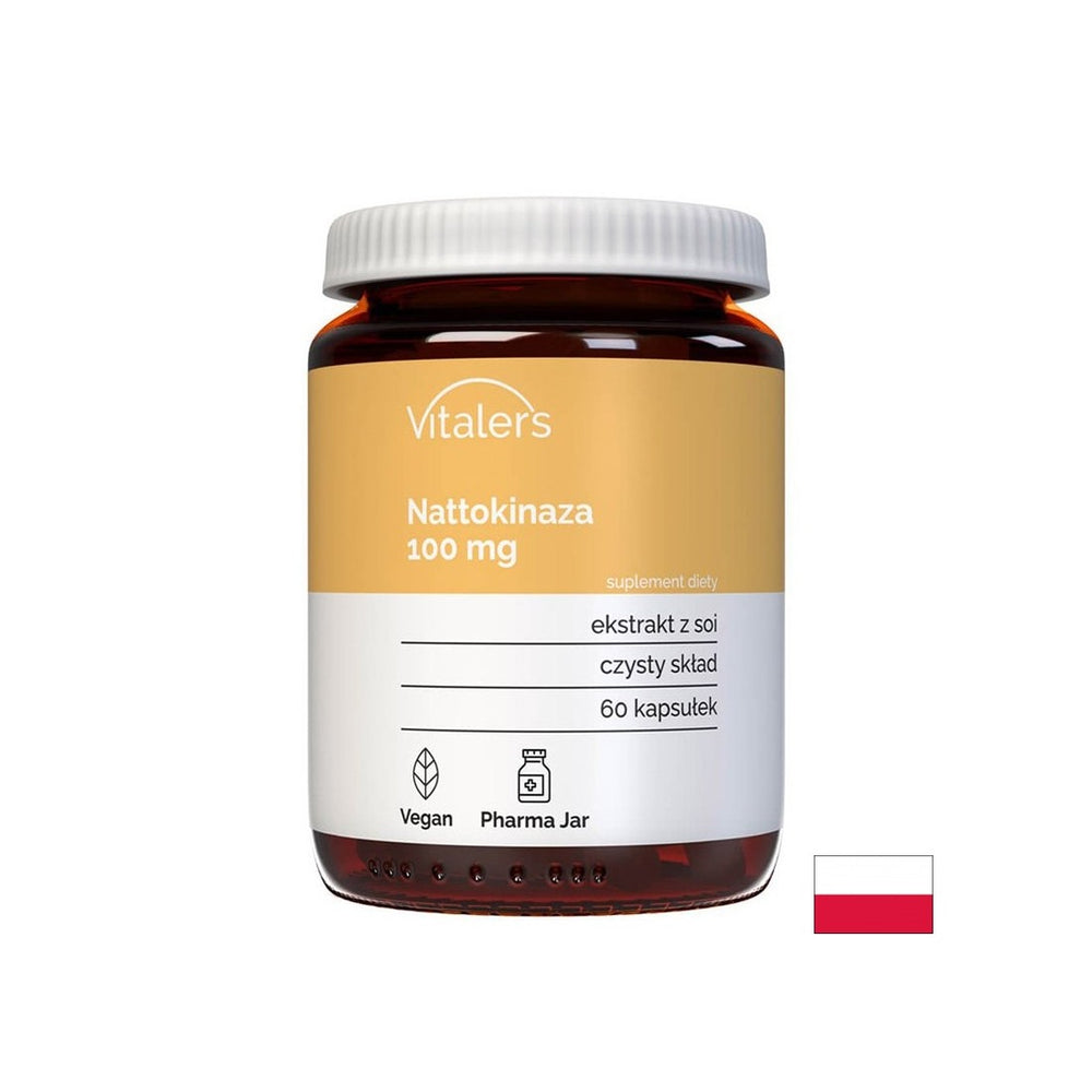 Thrombose et altération de la circulation sanguine - nattokinase, 100 mg x 60 capsules