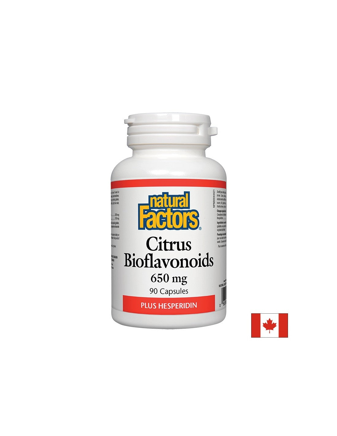 Bioflavonoïdes d'agrumes 650 mg plus Hesperidine - 90 capsules