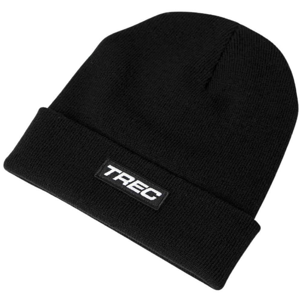 Trec Winter Cap 126 | Black - Logo blanc
