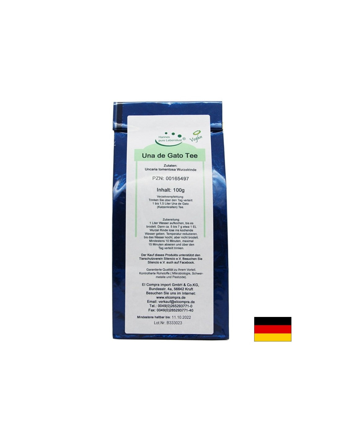 Tee de Gato una de Gato - Cat's Claw Tea, 100 g