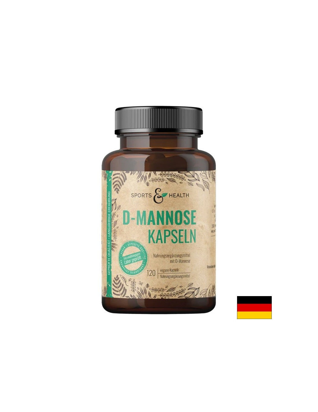 Santé urinaire - D-mannose, 750 mg x 120 capsules