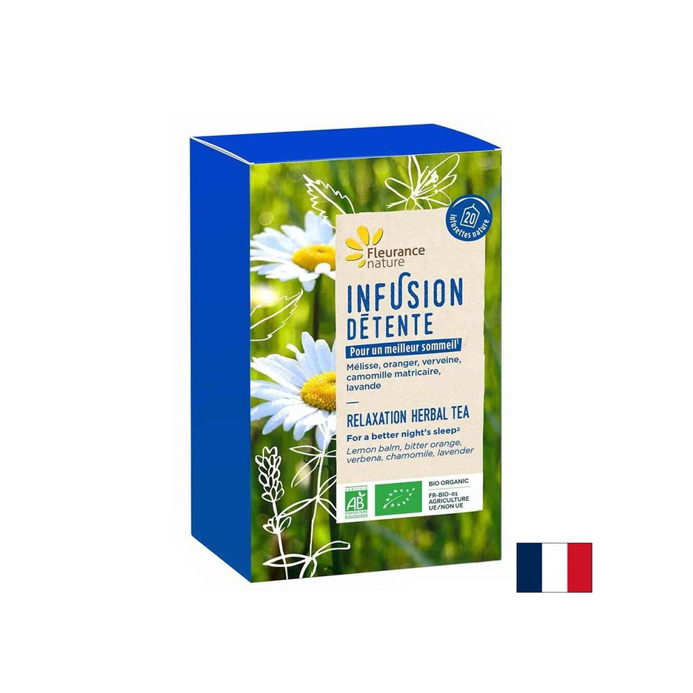 Thé apaisant pour le système nerveux, bio, 20 sacs filtrants