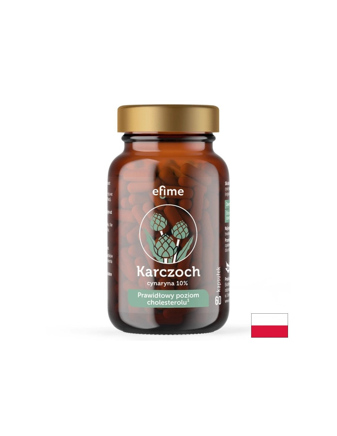 Pour soutenir le foie - Artichauts (10% Cynarin), 60 capsules