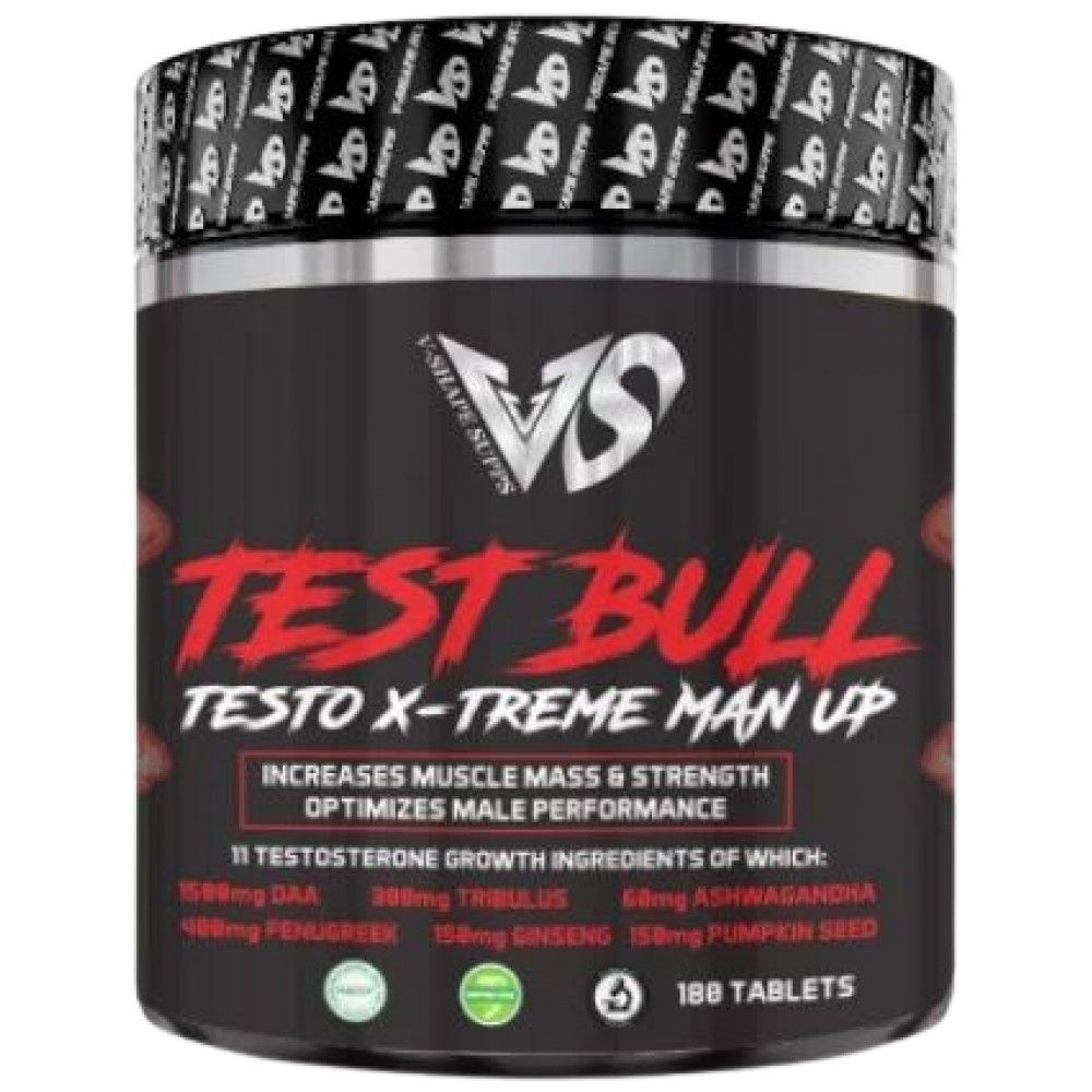 Test Bull | Testo X-Treme Man Up - 180 comprimés