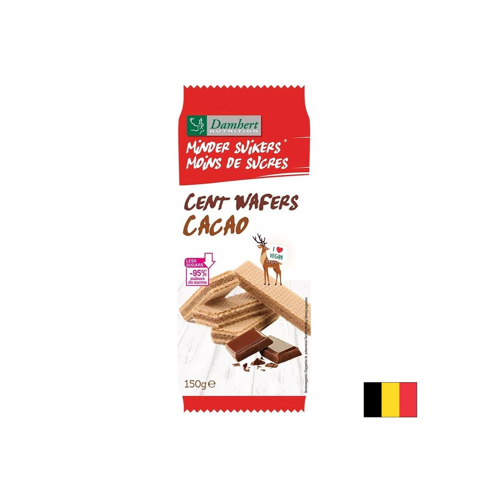 Gaufres avec de la crème de cacao (sans sucre), 150 g