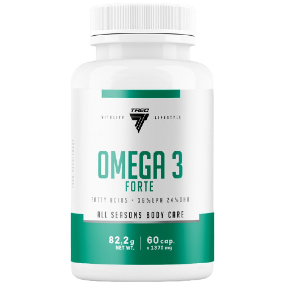 Omega 3 Forte 1000 mg | 60% EPA DHA - 60 capsules de gel