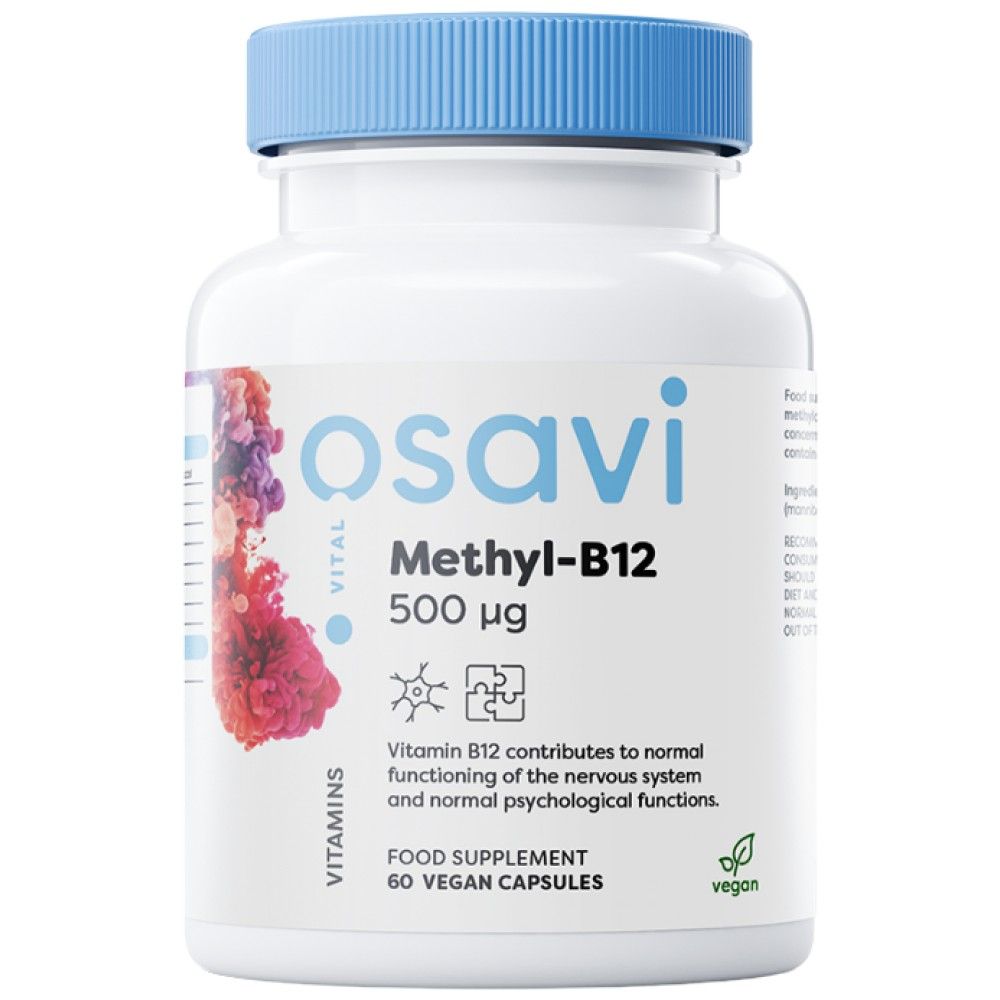 Méthyl-b12 500 mcg - 60 capsules