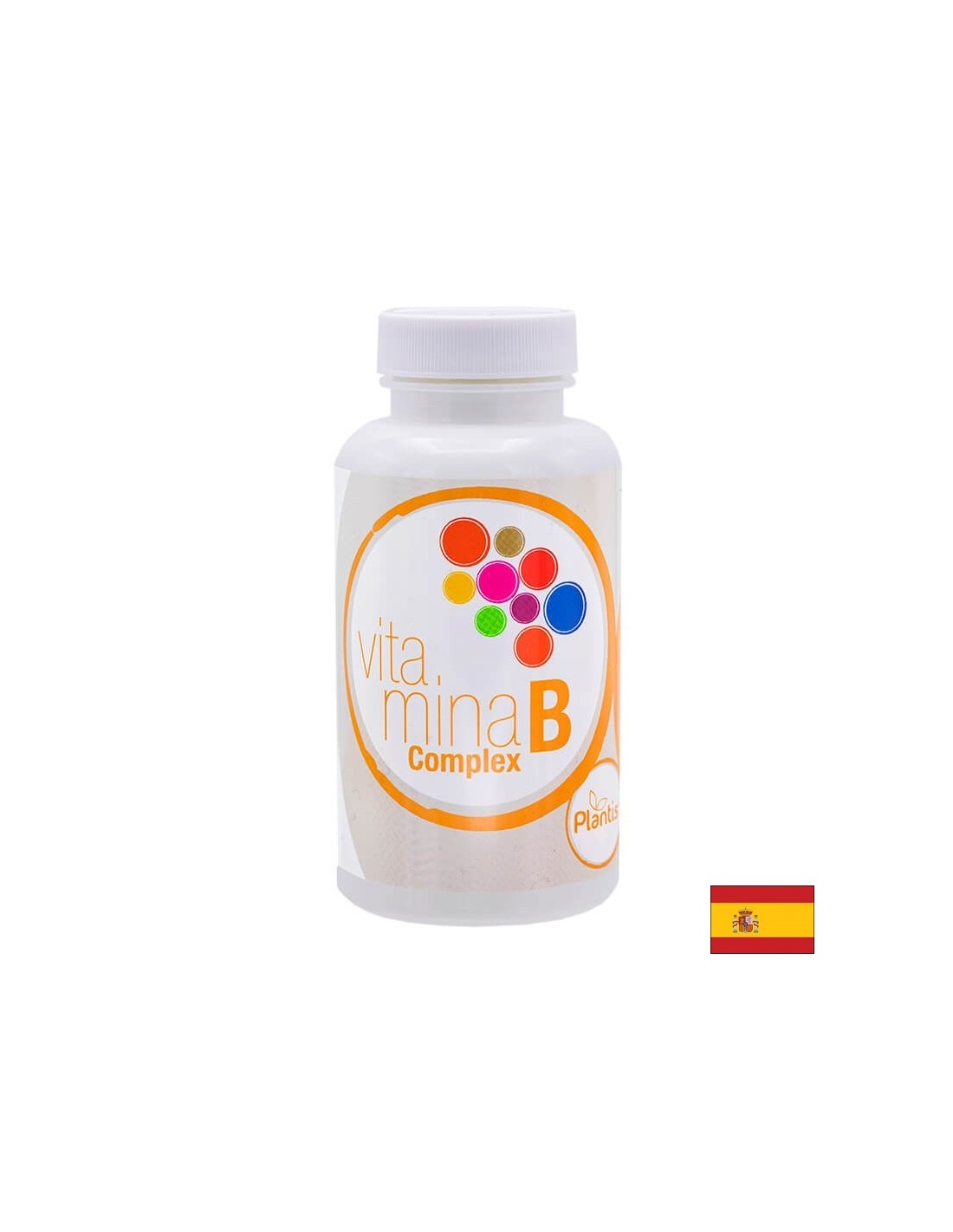 Complexe de vitamine B - Système nerveux et énergie cellulaire - complexe de vitamine B Plantis®, 60 capsules