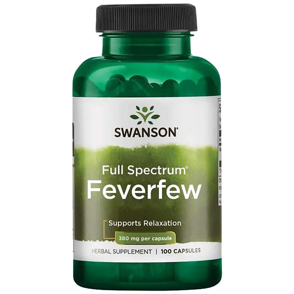 Fiverfew 380 mg - 100 capsules