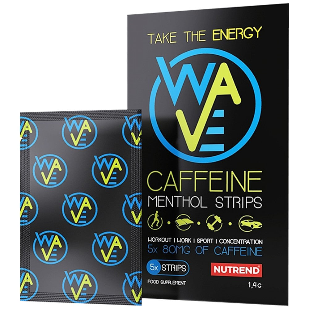 Wave Cafeine Menthol bandes 5 packs