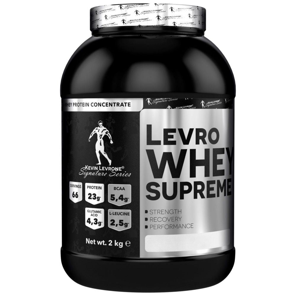 Levrowhey Supreme/100% Whey Protein - 2000 grammes