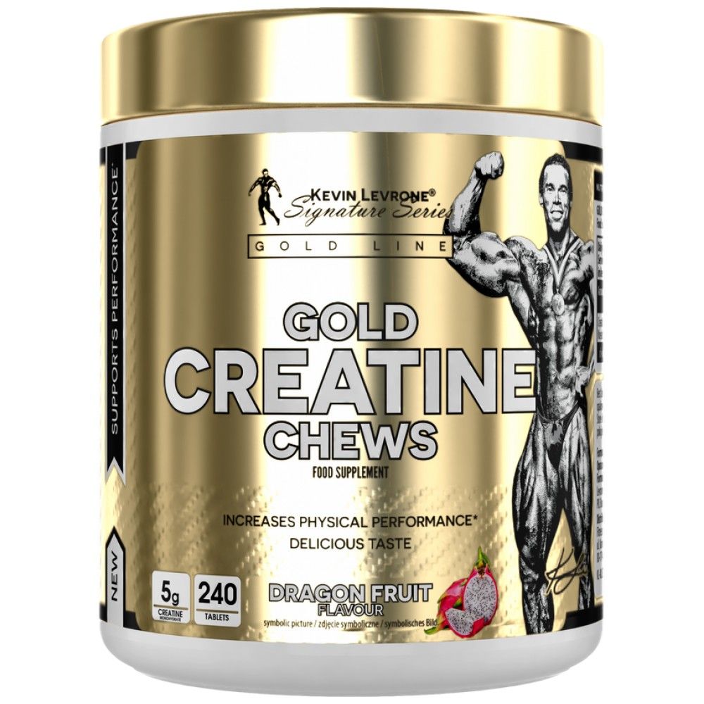 Gold Creatine Chews | Créatine monohydrate - 240 comprimés à croquer
