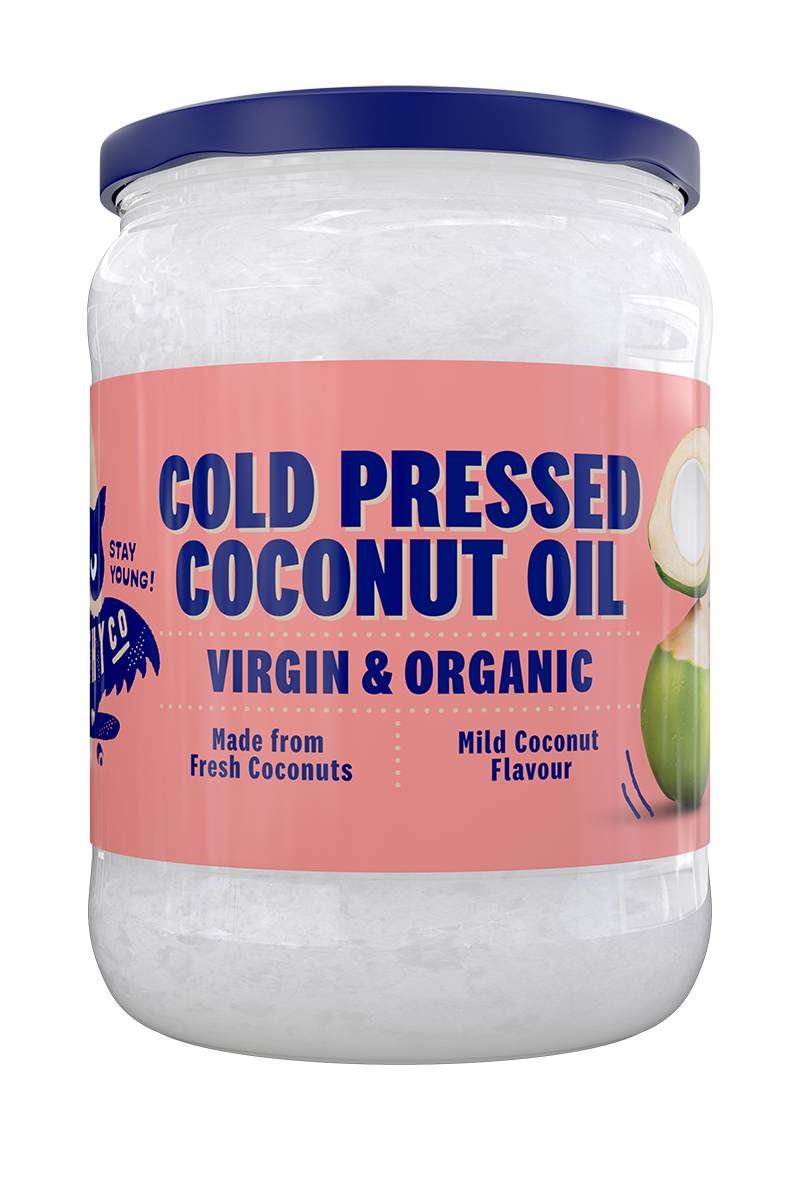 Huile de noix de coco écologique (vierge, biologique, pressée à froid) x 500 ml