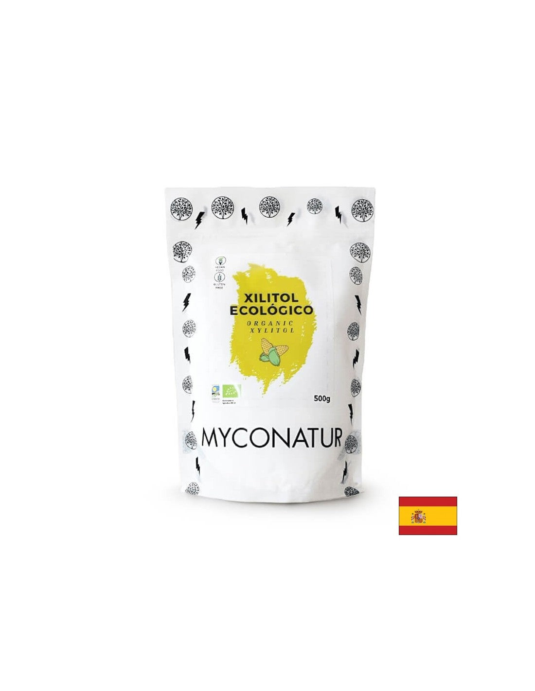 Xylitol, Bio - Bio xylitol, 500 g <tc>Myconatur</tc>