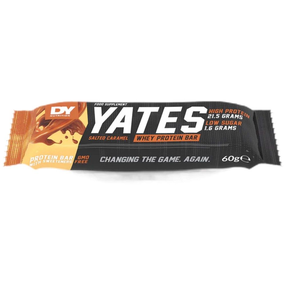 Yates Whey Protein Bar | Pas de sucre - 60 grammes