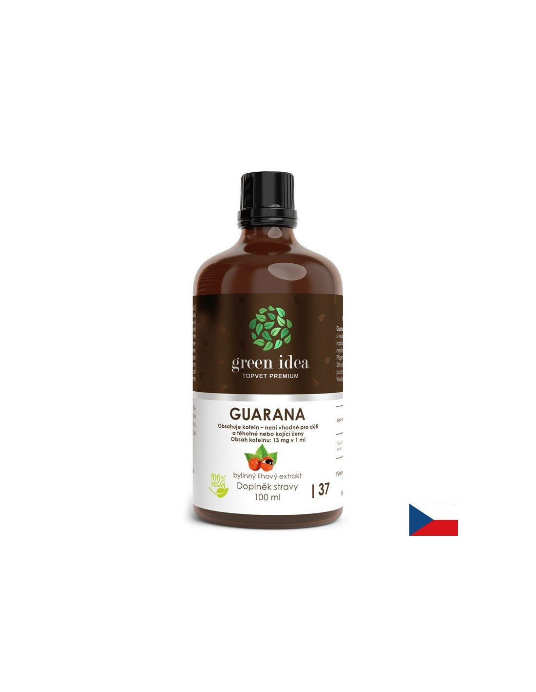 Pour la perte de poids et l'énergie - Guarana, 100 ml de teinture