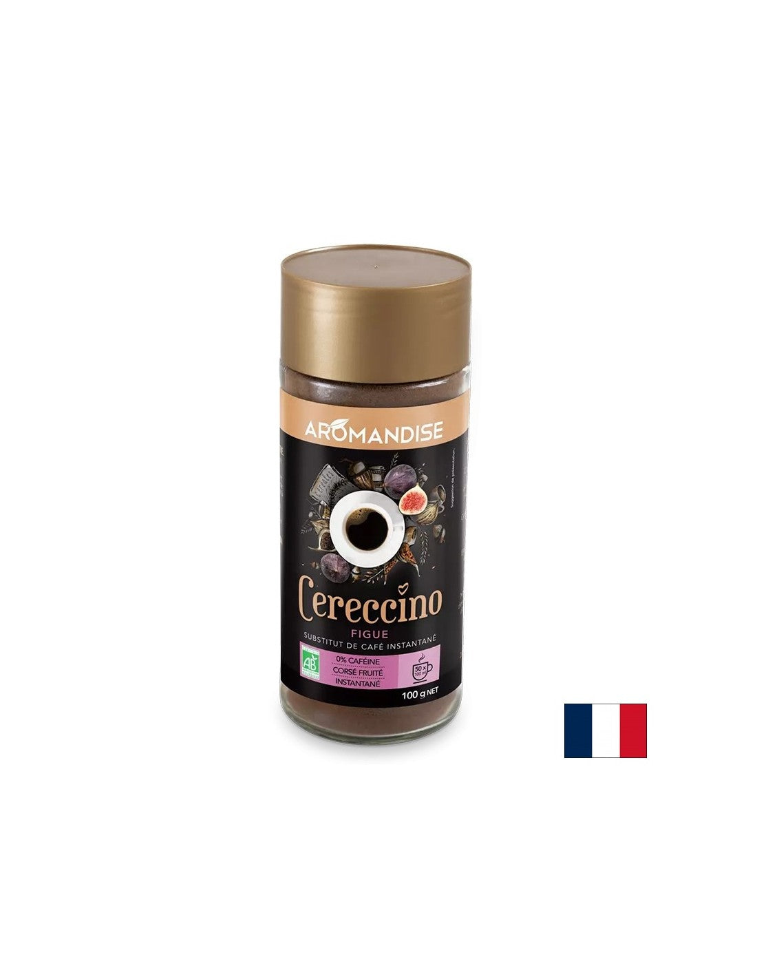 Substitut de café instantané par des figues, 100 g