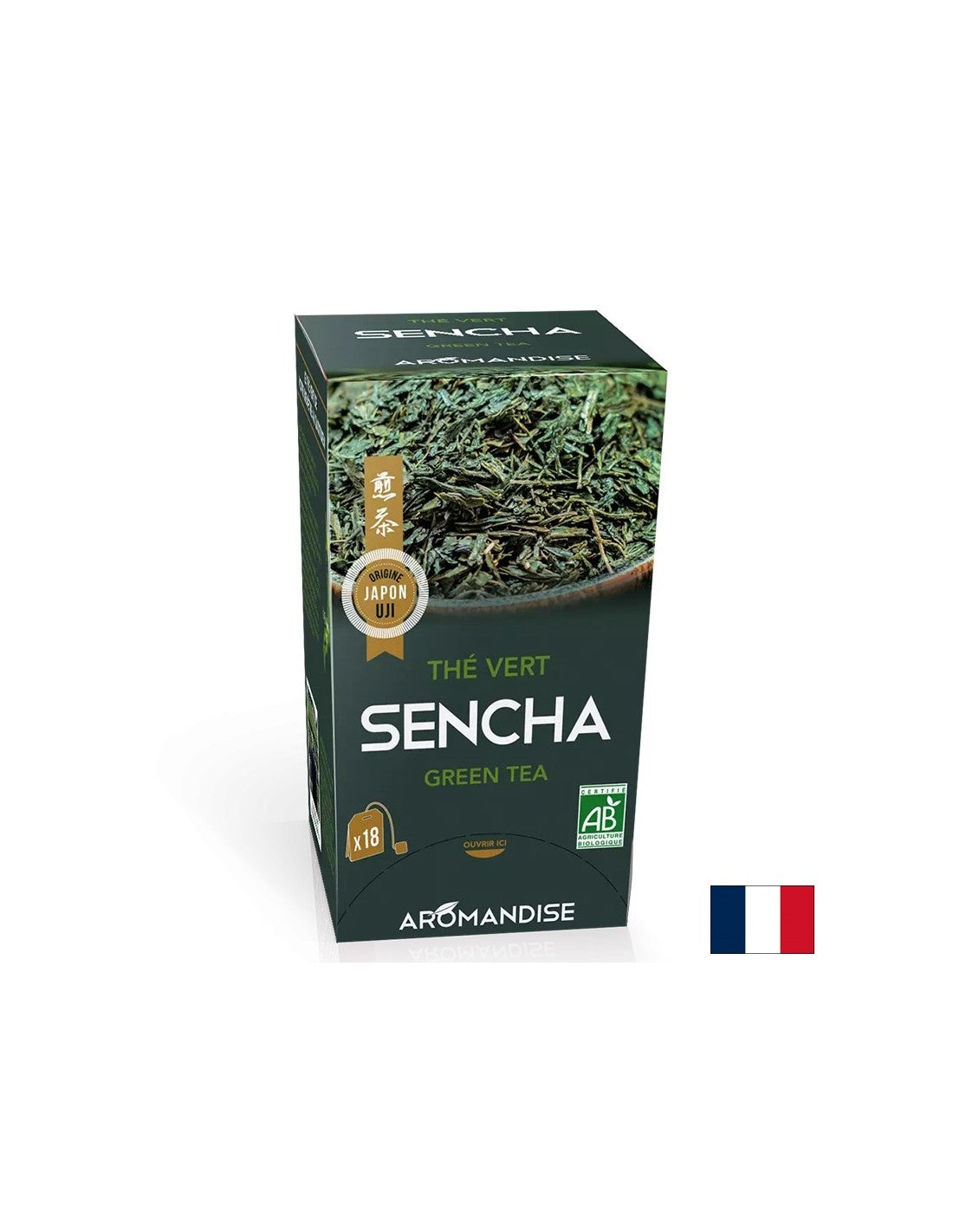 Sencha Green Tea, 18 sacs filtrants