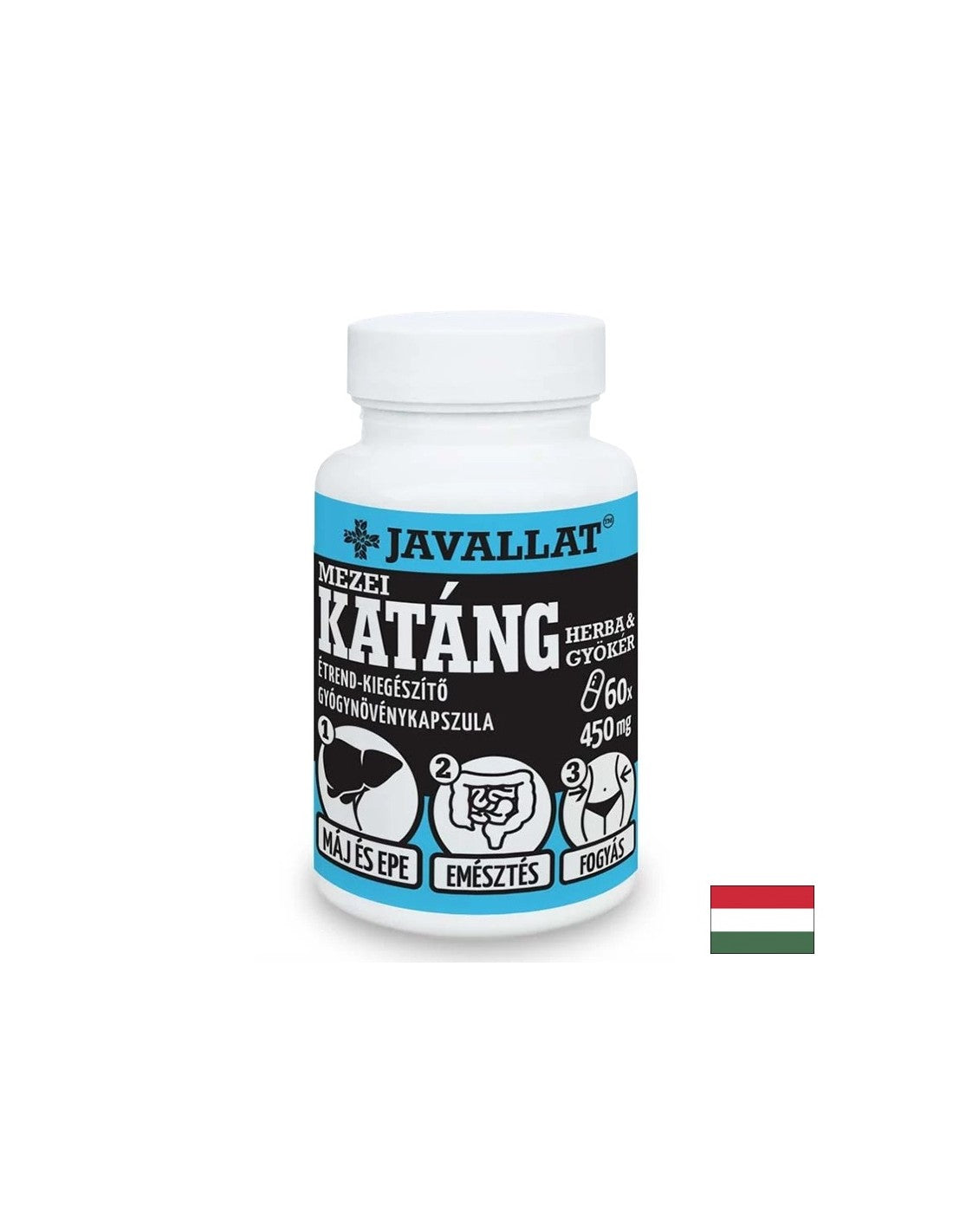 Bile et foie - chicorée (herbe et racine), 450 mg x 60 capsules