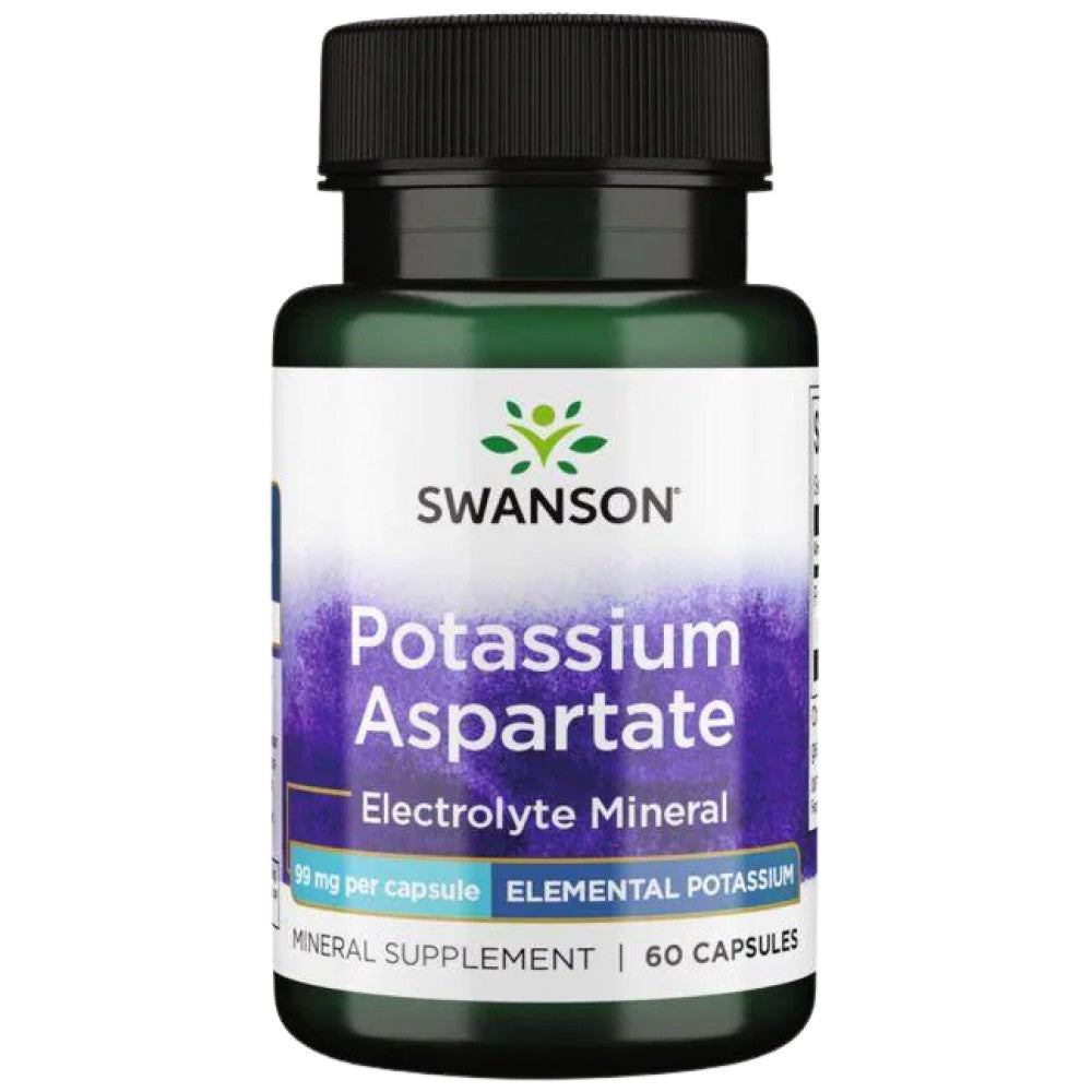 Potassium aspartate 99 mg 60 capsules