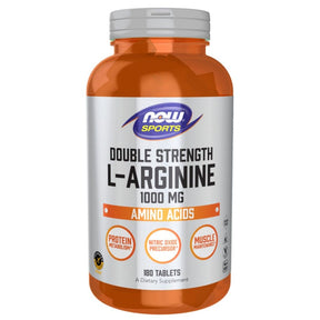 L-Arginine 1000 mg / Double Strength - 180 Tablets - Nutra Best Europe