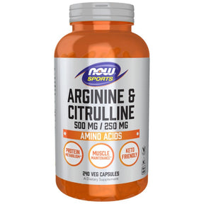 Arginine & Citrulline - 240 capsules - Nutra Best Europe