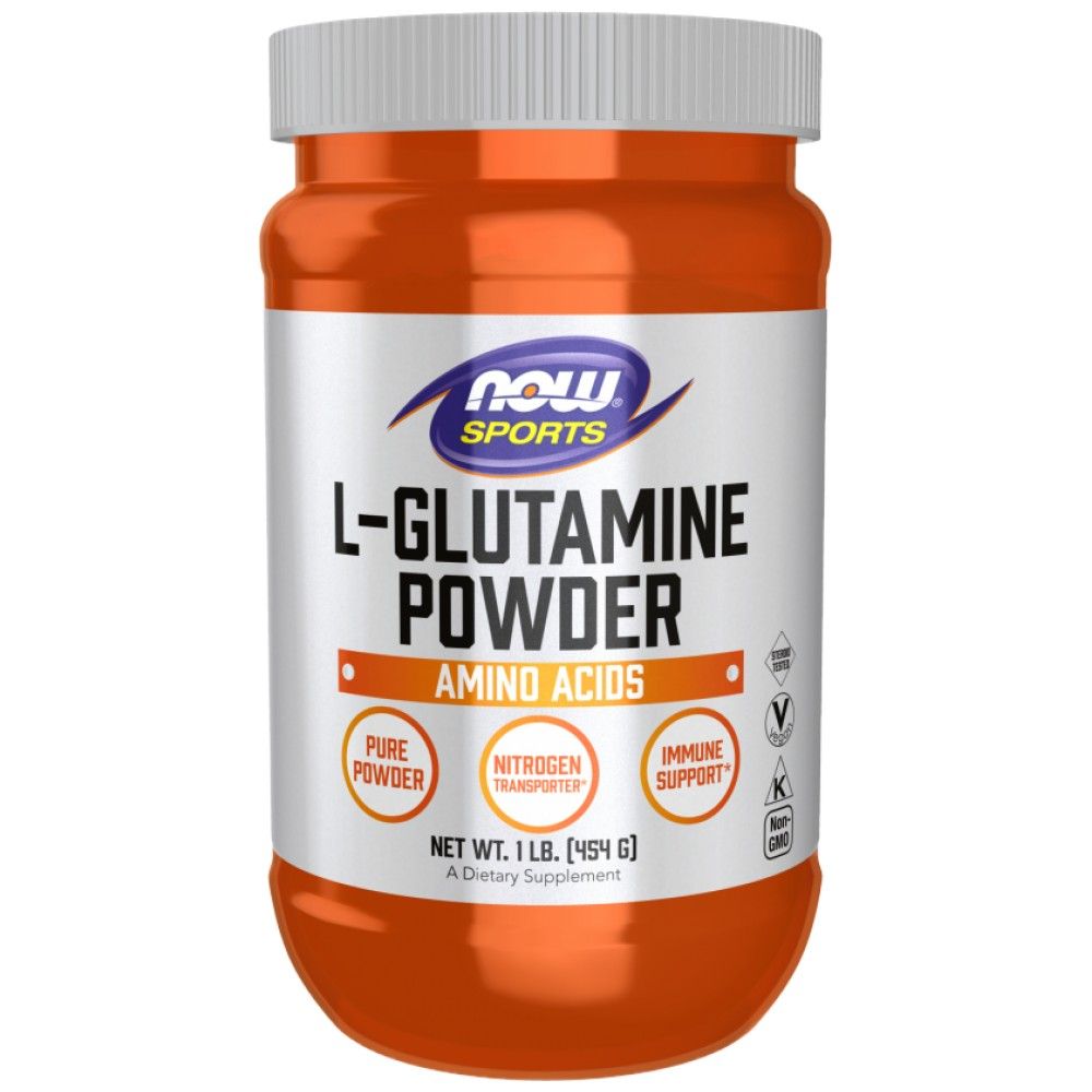 Poudre de L-glutamine - 454 grammes