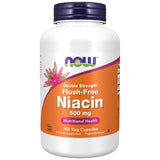Niacine sans rinçage 500 mg | Double résistance - 180 capsules