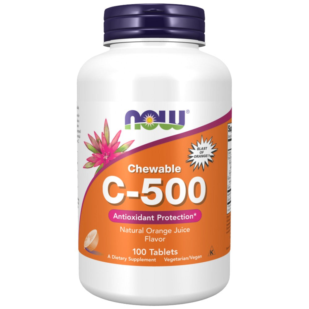 Vitamine C-500 à croquer - 100 comprimés à croquer
